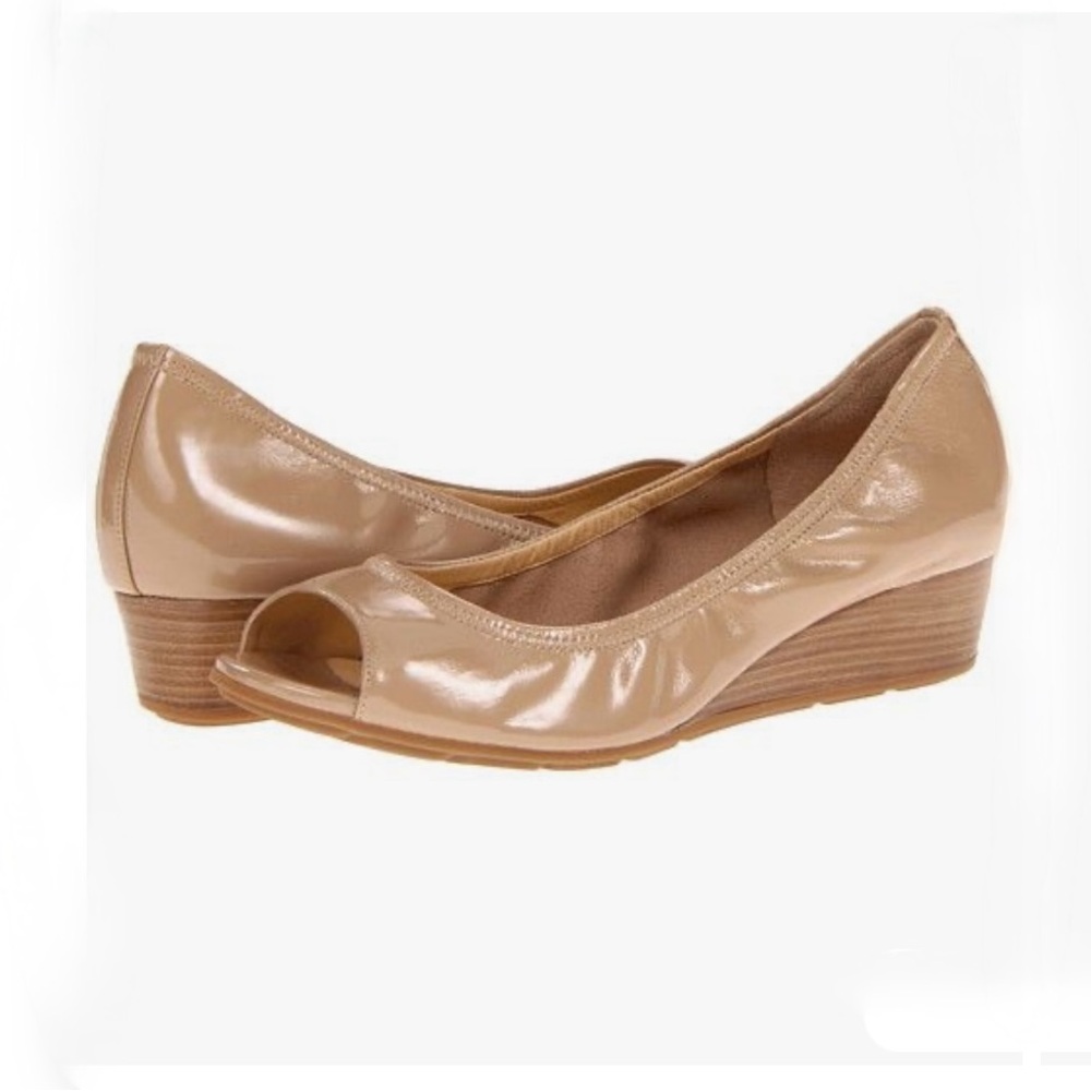 Cole Haan Grand OS Air Tali Open Toe Wedge Size 8.5